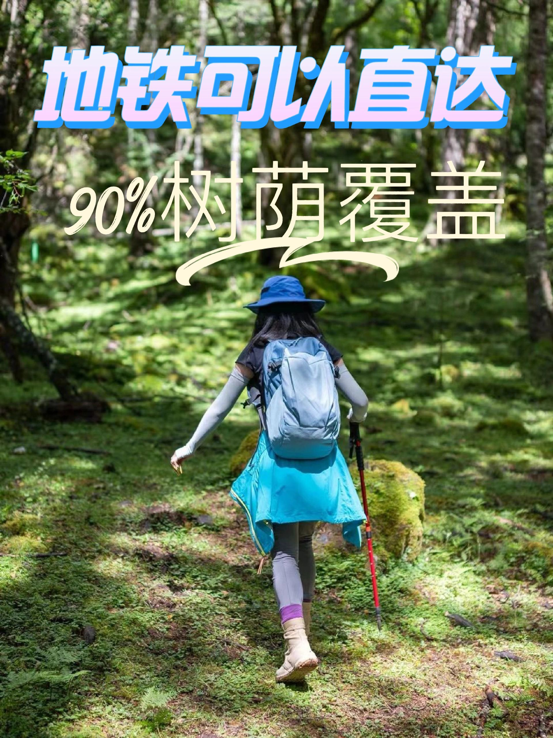 码住🐴地铁直达✅市内6条有树荫徒步路线