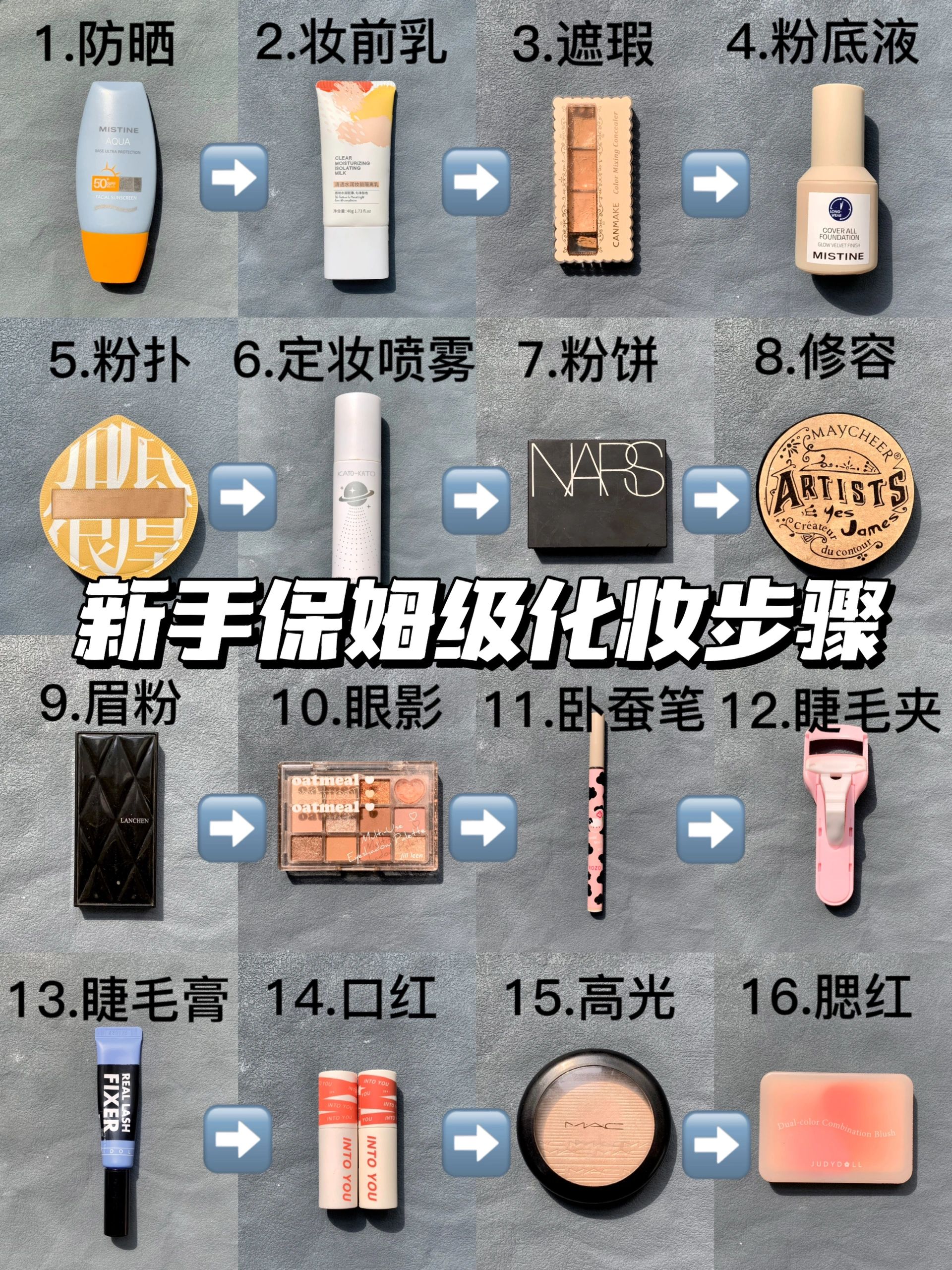 正确化妆顺序#妆前乳#