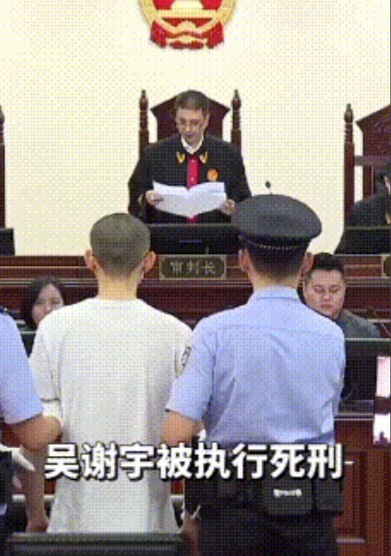 一个曾经的学霸、如今的杀人犯吴谢宇，终于走向了他的终结。人们惋惜他曾经的聪明才智