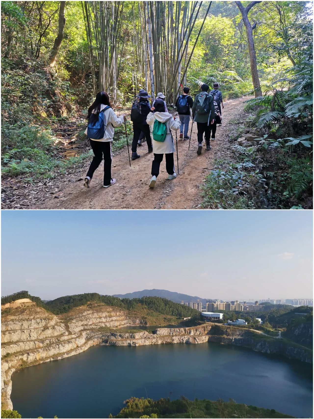广州周末，广州户外登山，金麦线