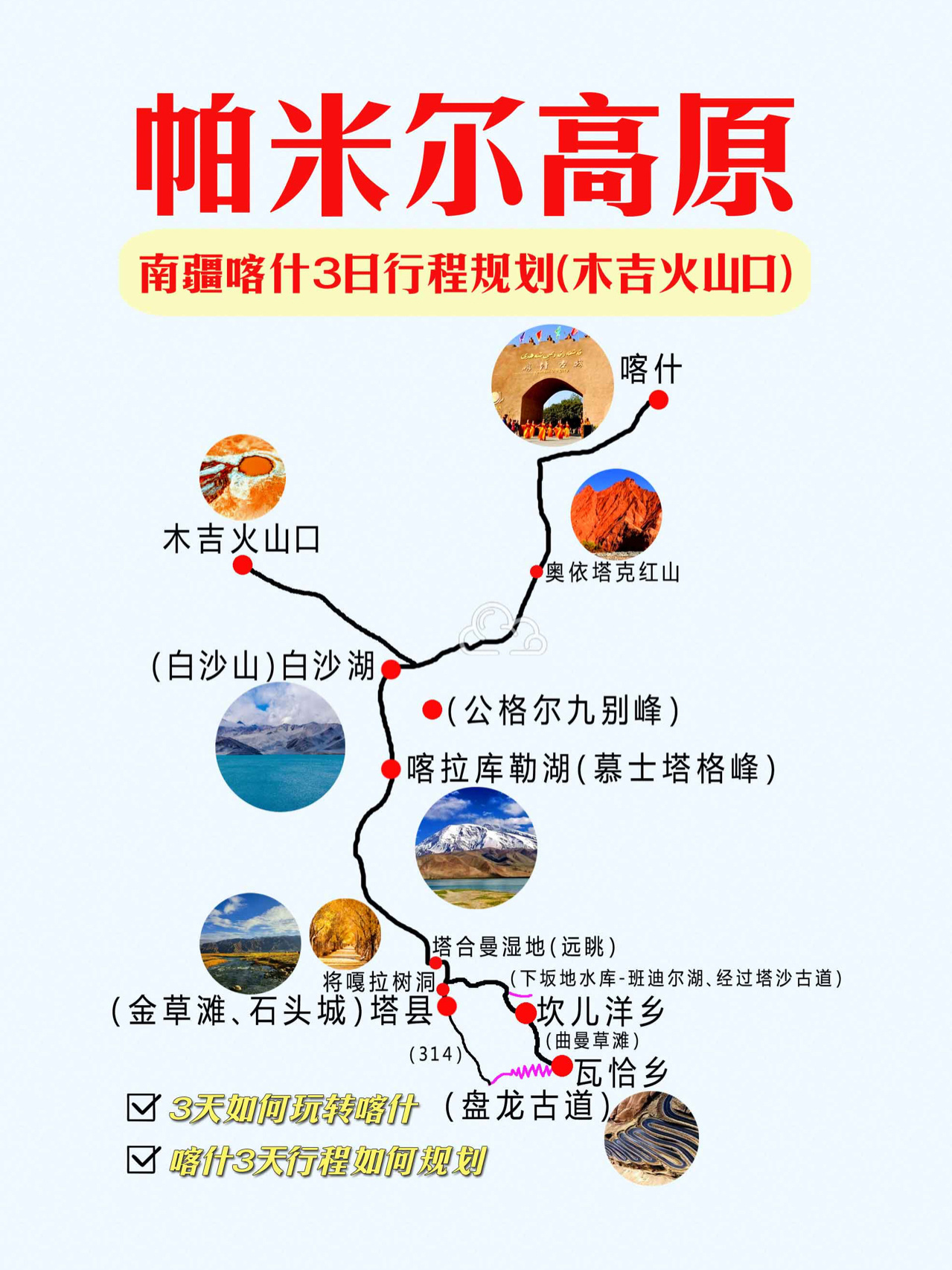 喀什3日旅游攻略，木吉火山口+将嘎拉树洞