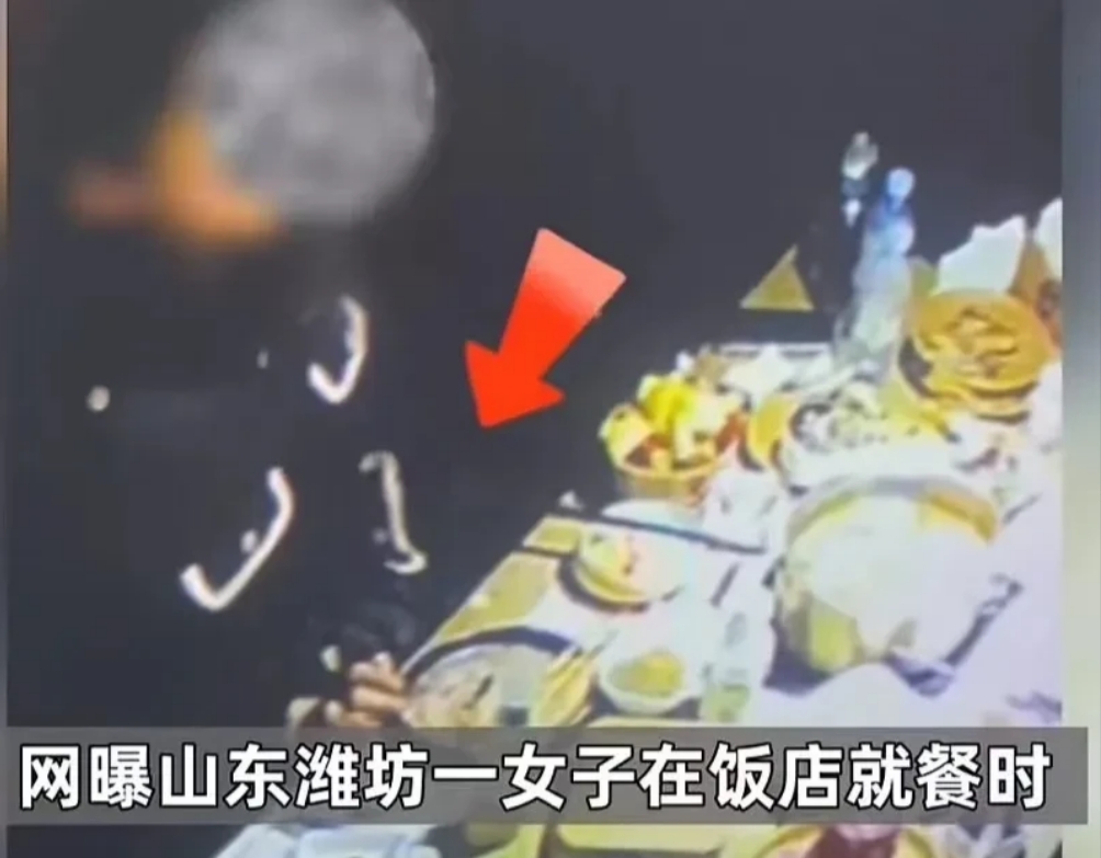 丢脸丢大了！山东潍坊，女生为了吃“霸王餐”，竟然把手伸进内裤拔下几根体毛，然后扔