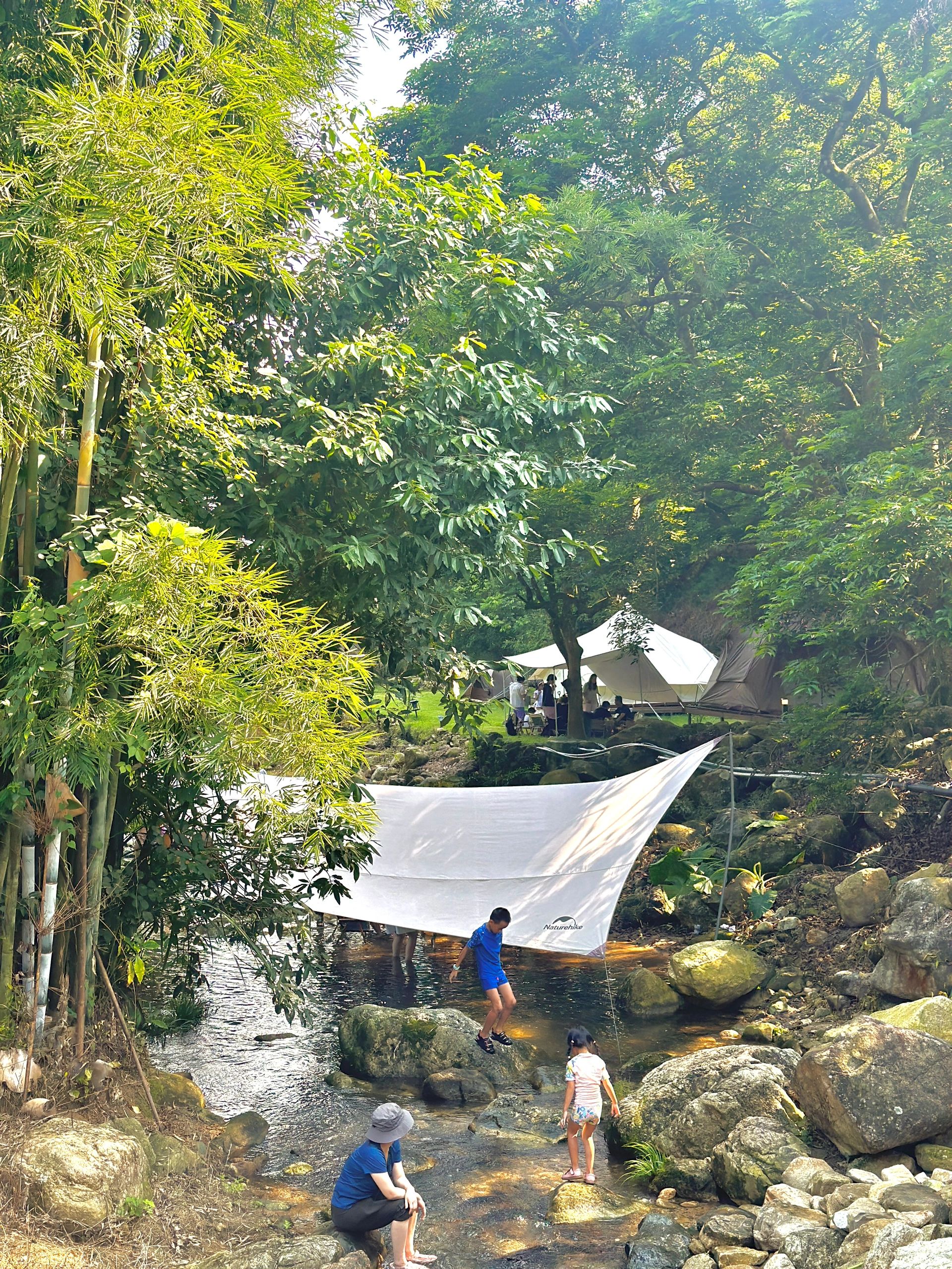 广州亲子露营⛺️ 溯溪~