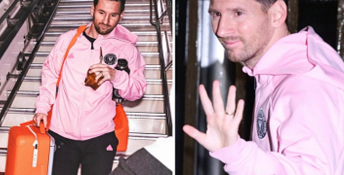 争议！梅西落地东京，朝球迷微笑挥手，在中国香港全程脸黑
迈阿密国际在结束极具争议