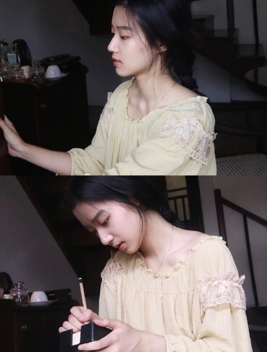 以为是剧照 居然是16岁的卢昱晓旅游照[丰收了] ​​​