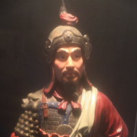 橱窗里的武士