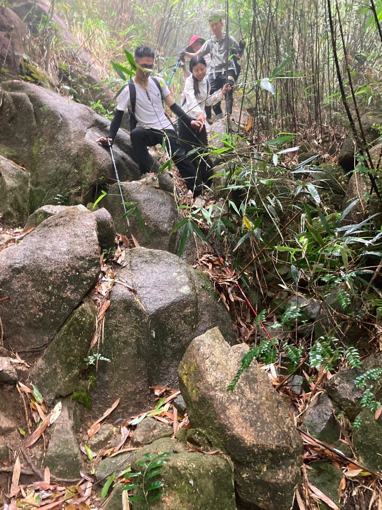 广州的史诗级艰苦路线：从化十登之烧伤岭