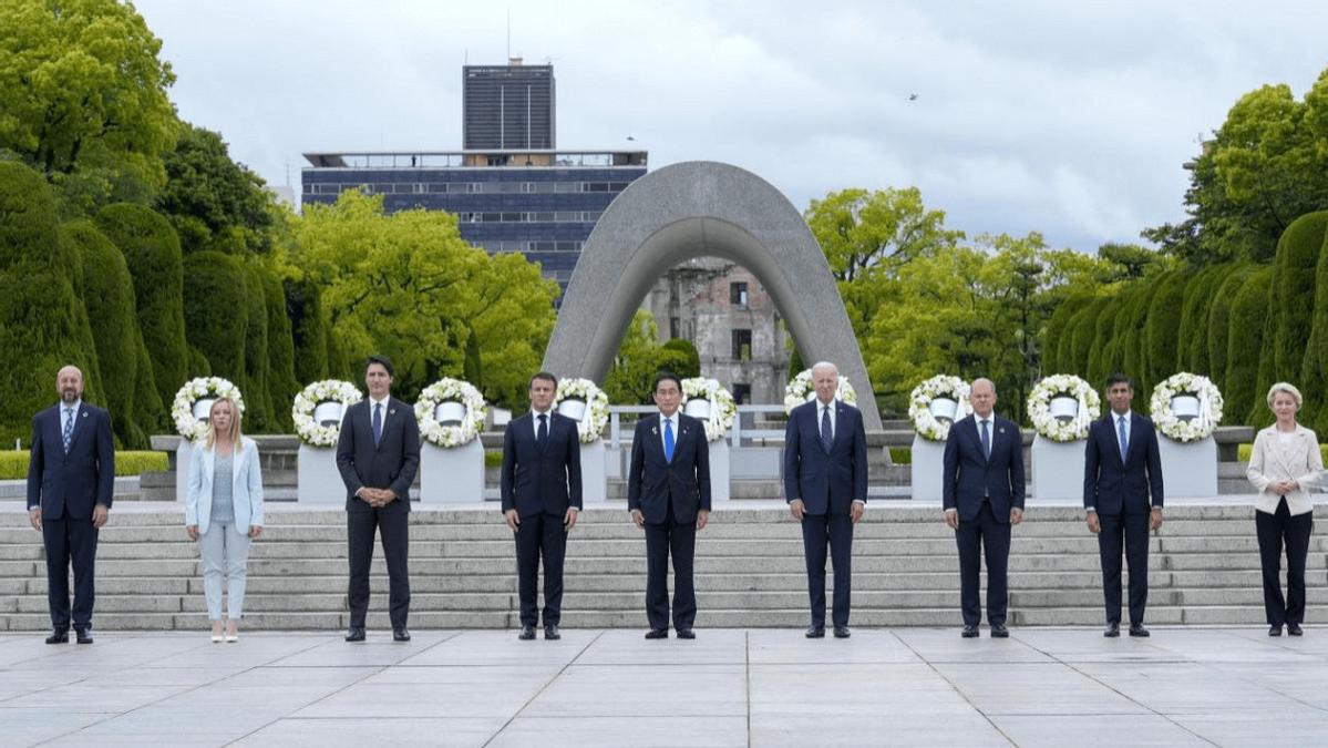 G7领导人首次访问原子弹爆炸城市，暴露日本的虚伪和危险