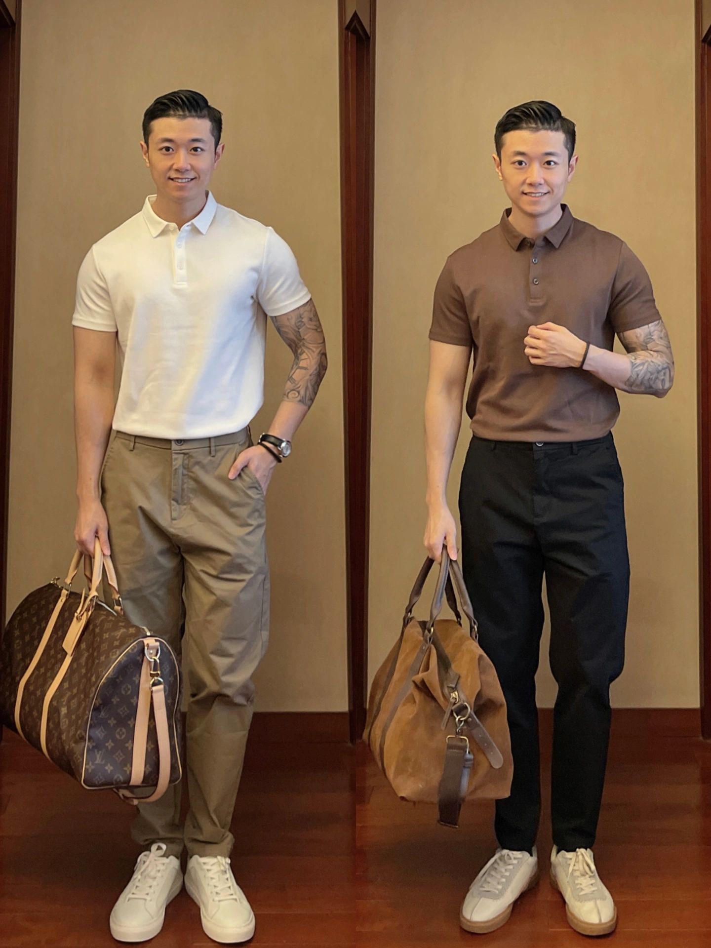 男生职场通勤穿搭现代vs复古