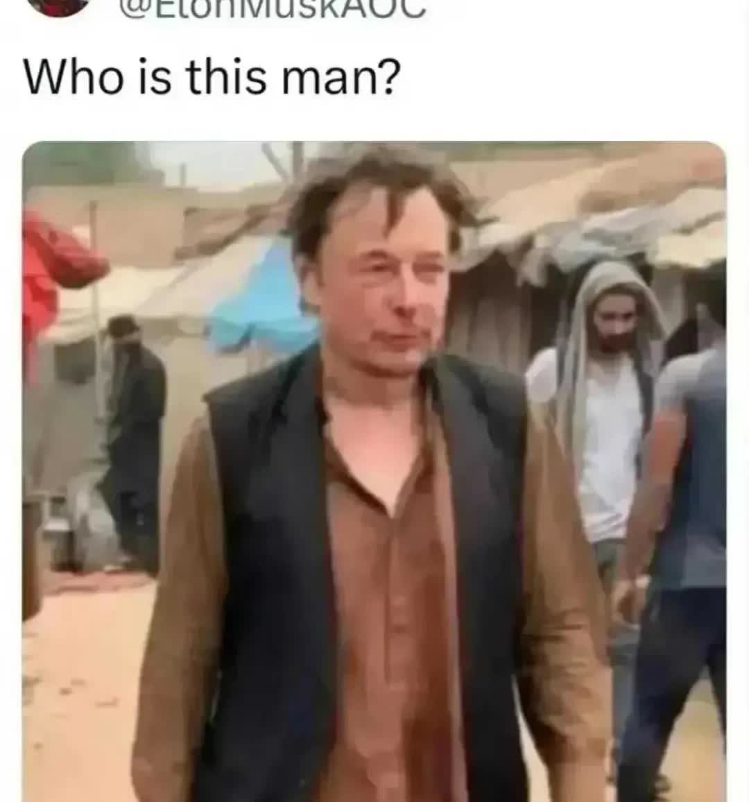 世界首富马斯克为支持巴勒斯坦，到加沙难民营静坐，呼吁以色列与哈马斯和平。之前公布