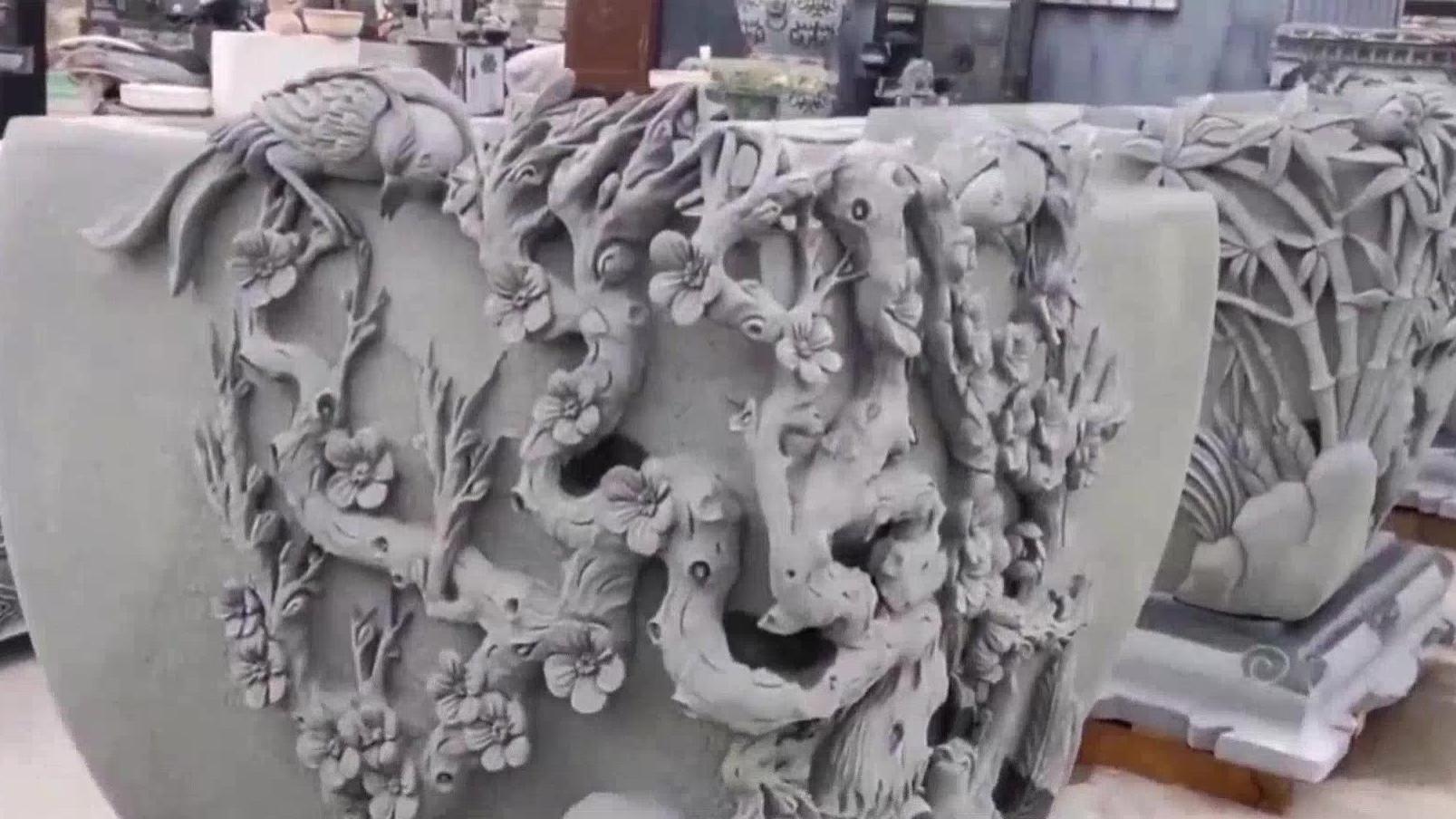 石雕雕刻工艺之——温岭石长廊