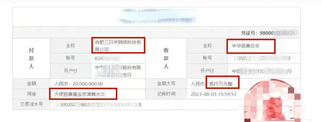 众星驰援涿州, 黄晓明、林志玲等人捐皮划艇, 宋祖儿的选择太暖心