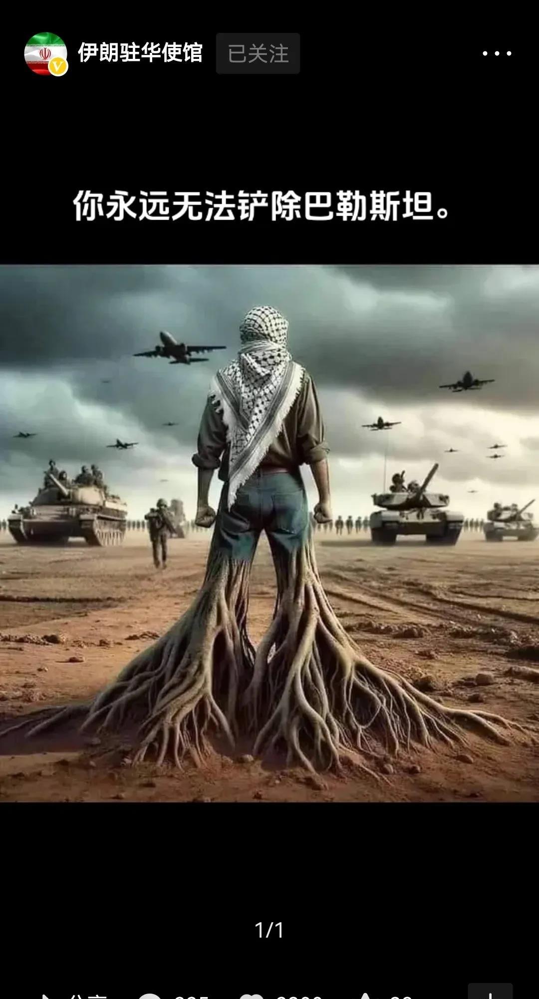 中国老百姓对伊朗大使馆发布的文案很容易就撺火上头，伊朗人打悲情牌也好，悲壮牌也罢
