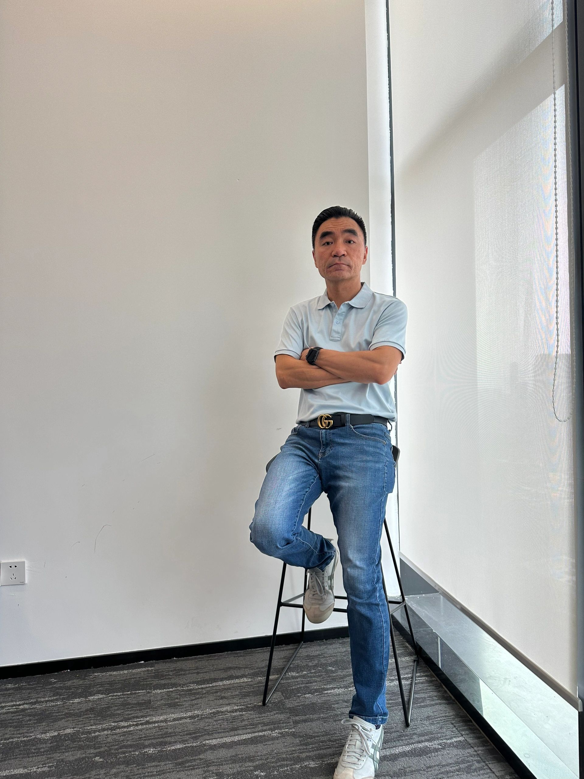 OOTD大叔夏日穿搭，干净大叔日常穿搭。