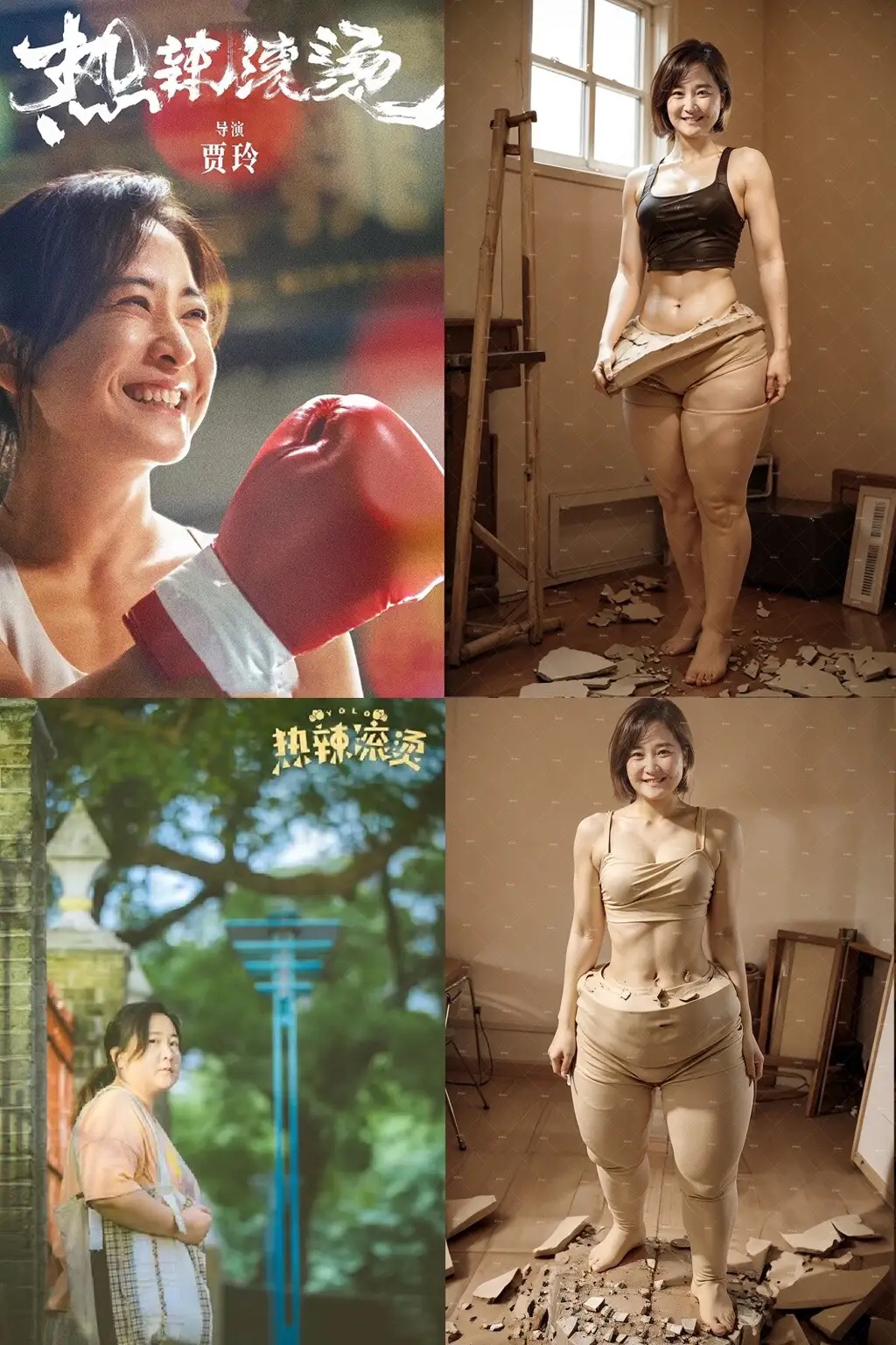 感觉热辣滚烫治好了所有人的讨好型人格。原来为自己全力以赴地活过一次，就不算输。

