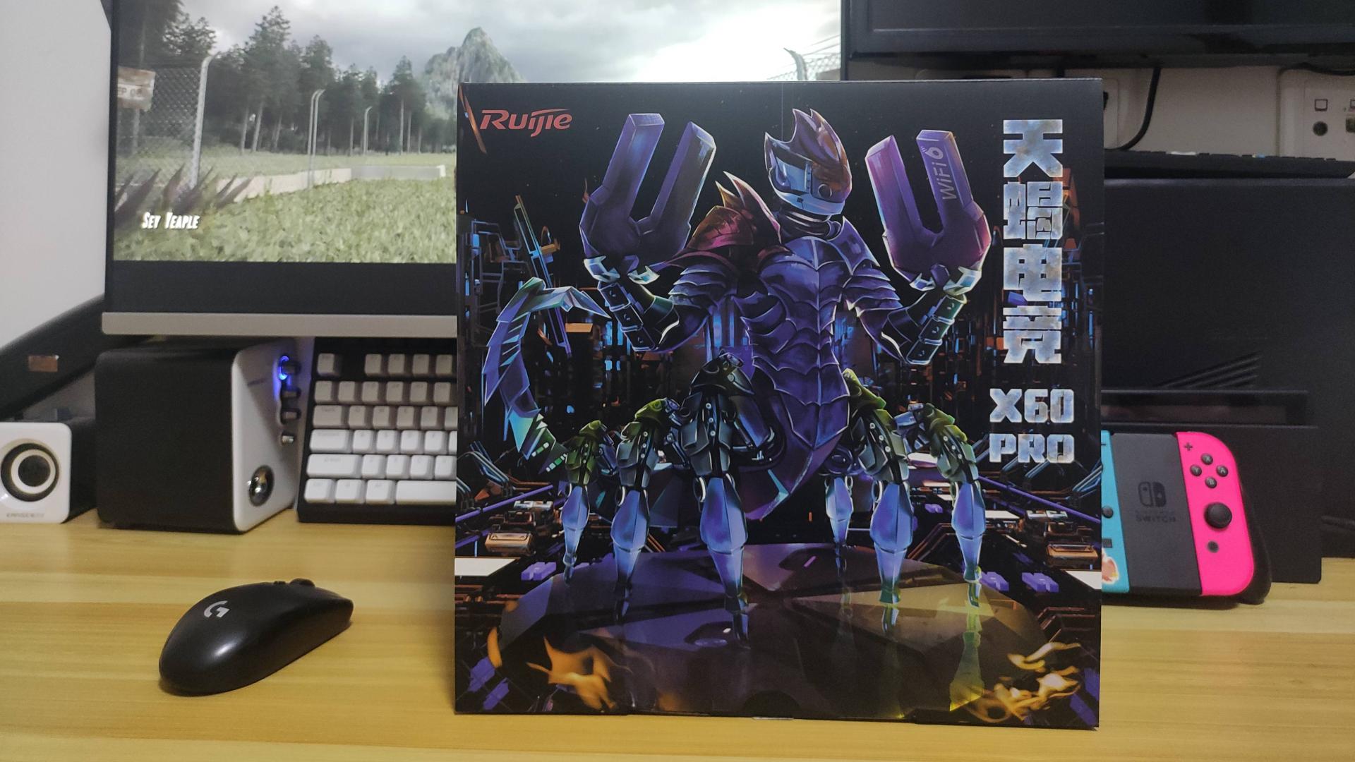 电竞级游戏体验，锐捷天蝎电竞路由器替你安排