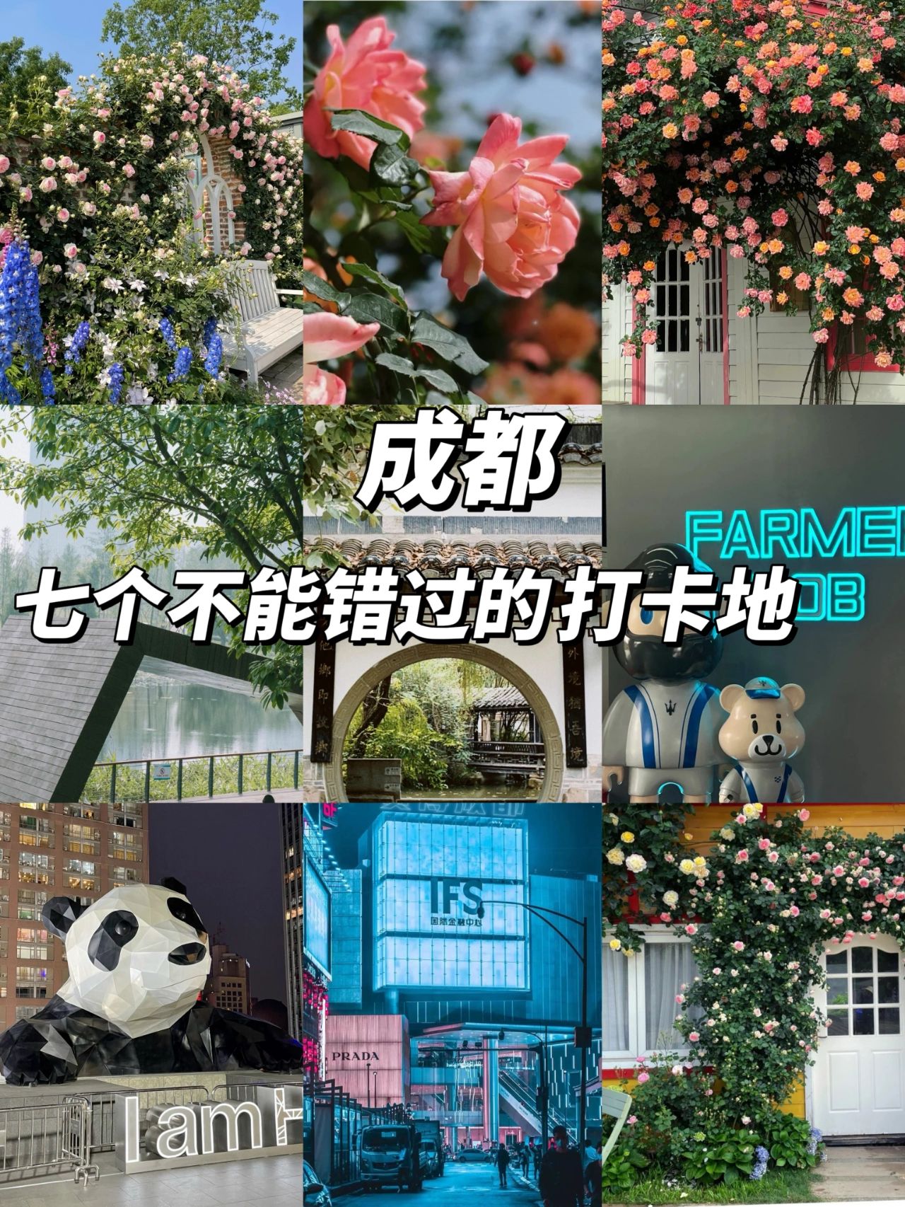成都宝藏打卡地｜好吃✅好玩✅好幸福
