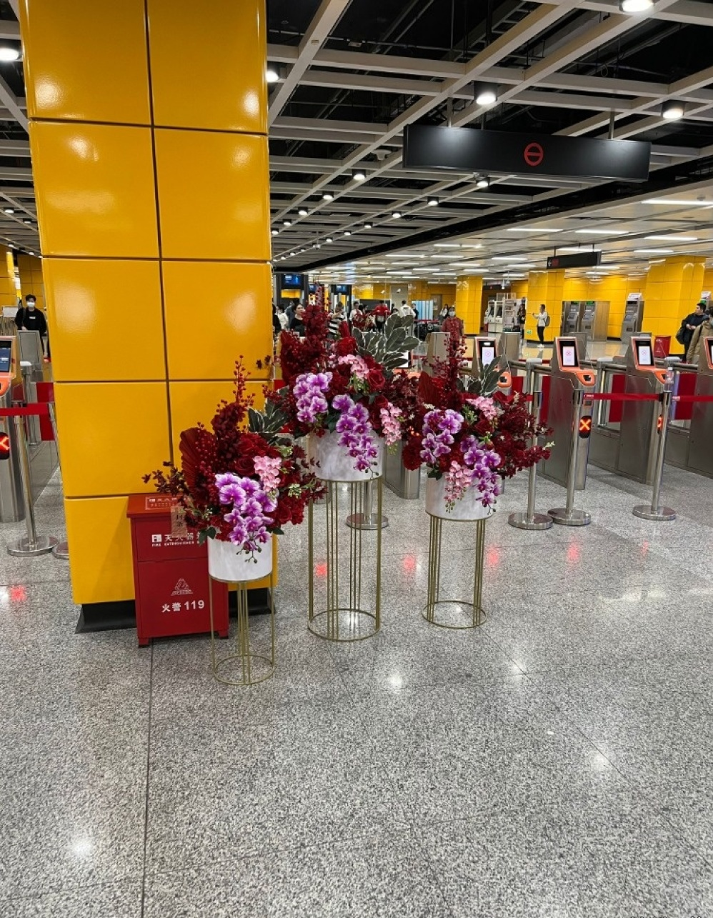 1月19日，广州南站换乘通道开通了，真是赶在春运前开通，接下来佛山地铁2号线的客