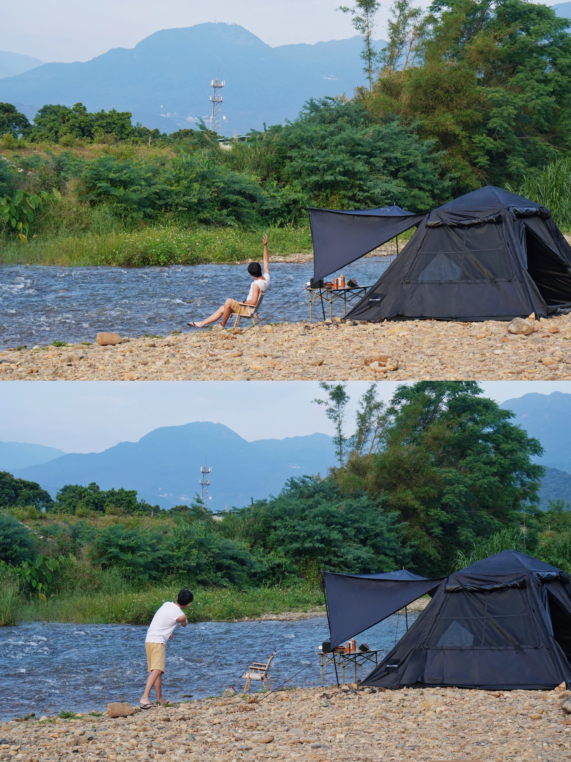 藏不住啦❗东莞周边这神仙宝藏玩水露营地
