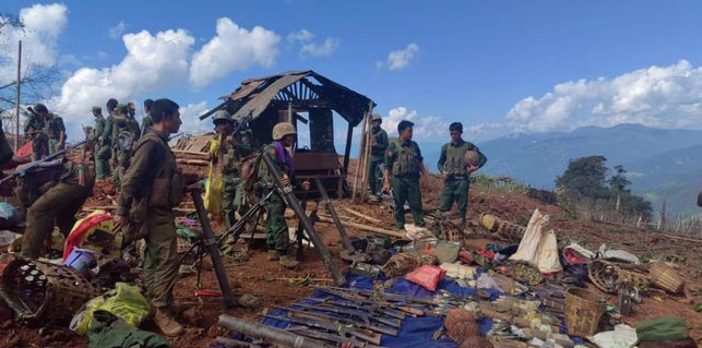 在果敢同盟军的进攻下，电诈武装民团的据点一个接一个被攻陷，战斗进展迅速。果敢同盟