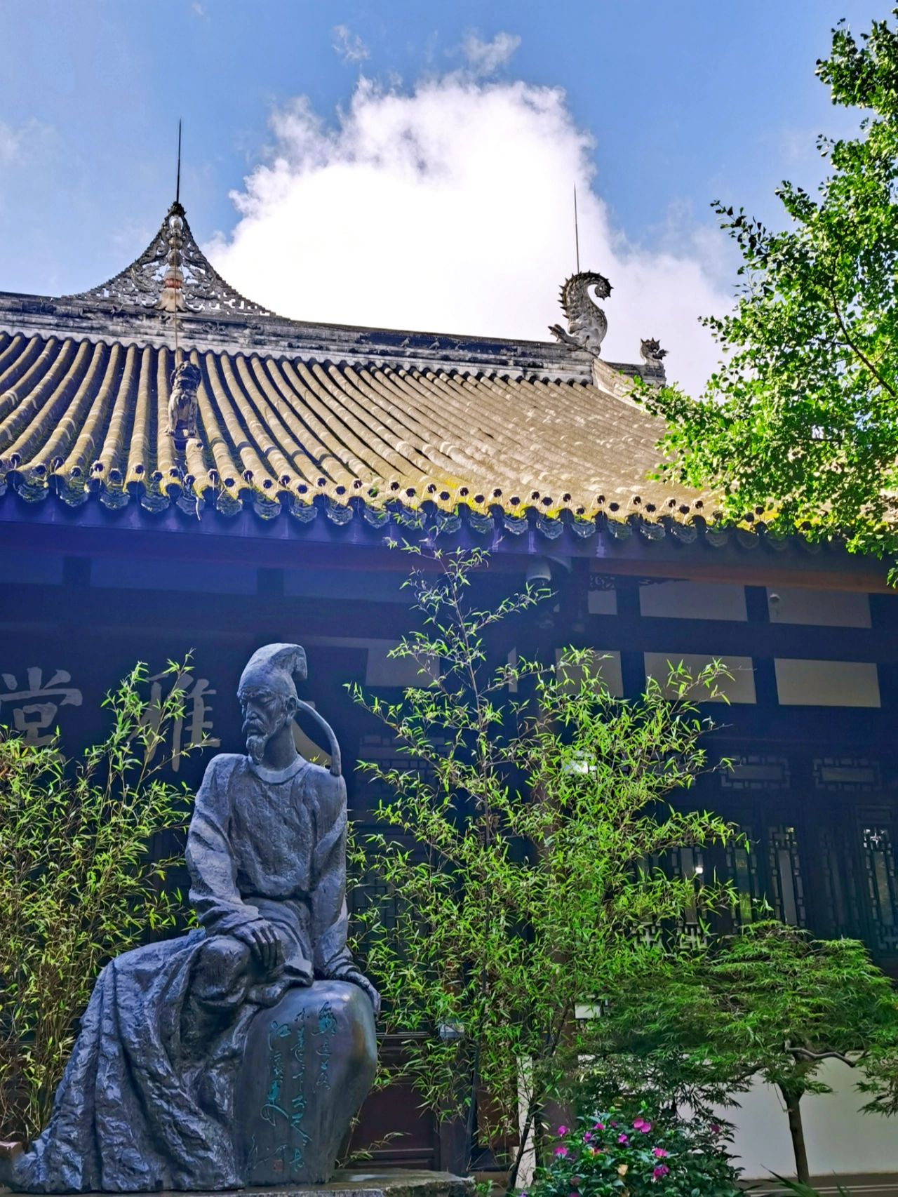 杜甫草堂亲测+红墙拍照体会