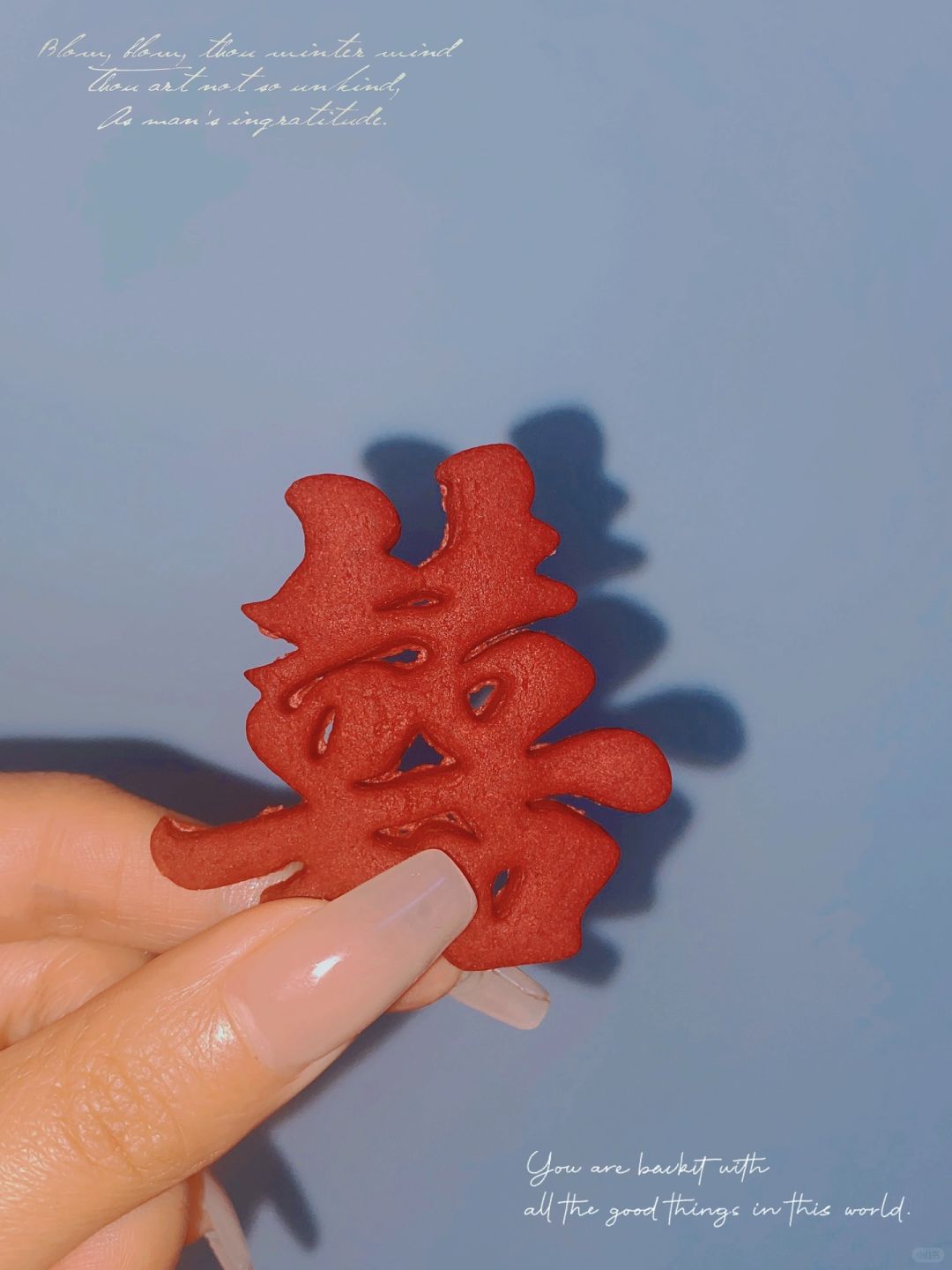 💒婚礼喜字小饼干 ～
#吃了甜食会开心

五一假期真的超多朋友结婚的🎎
当然