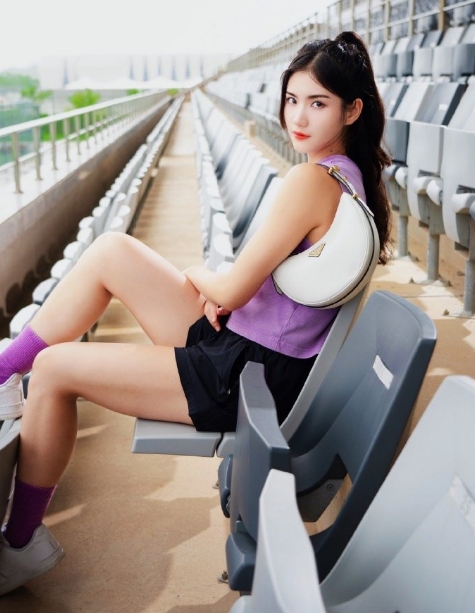 这样子的田径女神，你有什么理由不努力训练#夏思凝#亚运女神