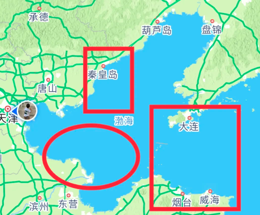 秦皇岛的海是清澈的，
烟台的海是清澈的，
威海的海是清澈的，
大连的海是清澈的，
