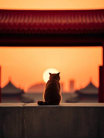 故宫与猫 ​