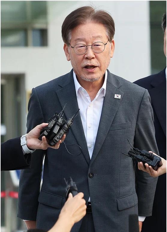 被国会同意拘捕后，李在明首次发声。呼吁全党团结一致，共同抵抗韩国检察机关独裁政权