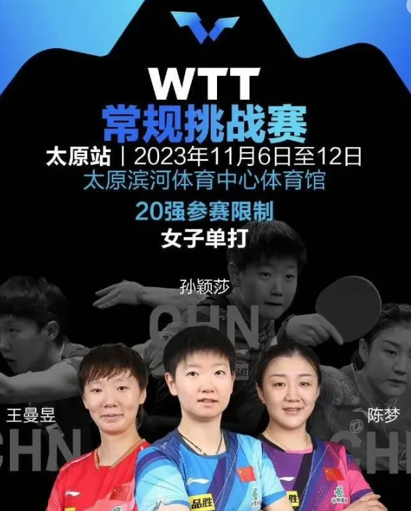 WTT太原常规挑战赛，外协参赛名单出炉！

男单正赛：
阿萨尔，李尚洙，庄智渊，