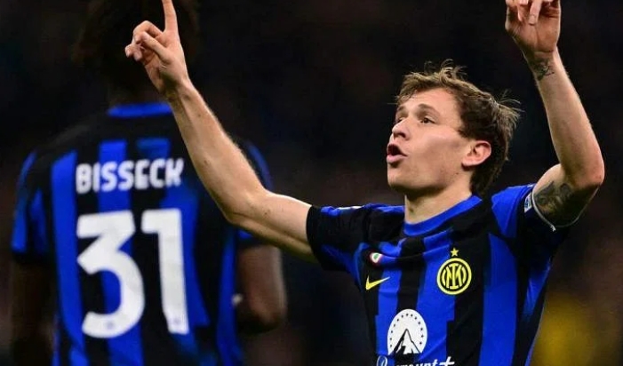意甲球队国际米兰（Inter Milan）本地时间星期天（12月24日）凌晨以2