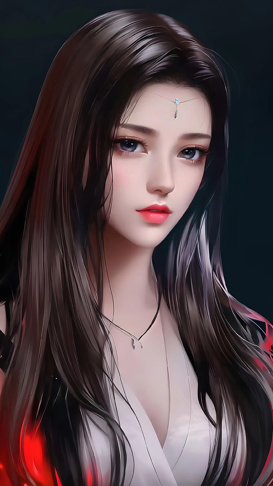 国漫女神AI图集：《龙蛇演义》唐紫尘高清4K无水印手机壁纸分享！