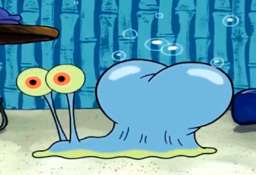 脱掉壳后的小蜗长这样 ​​​