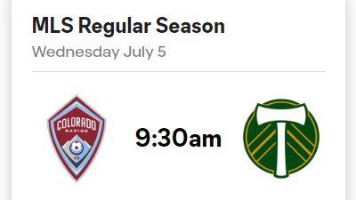 竞彩比分预测 美职业 科罗拉多急流VS波特兰伐木者 足球赛事推荐