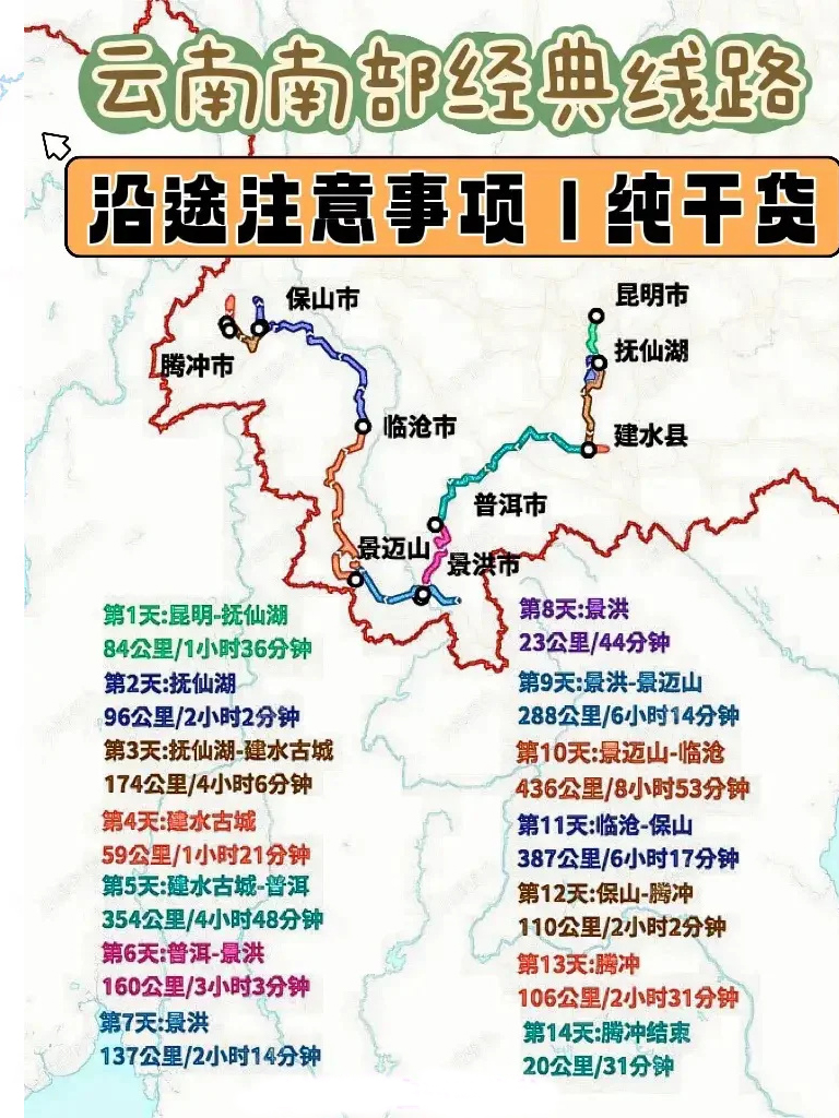 🏮云南南部经典14天 | 纯干货分享