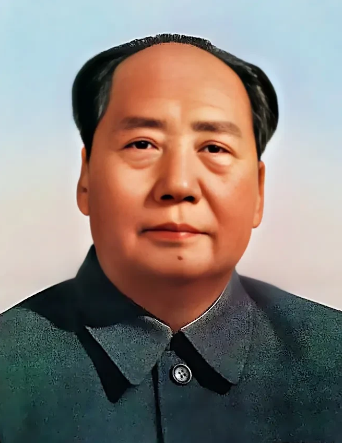 毛主席：三年以来，在人民解放战争和人民革命中牺牲的人民英雄们永垂不朽！三十年以来