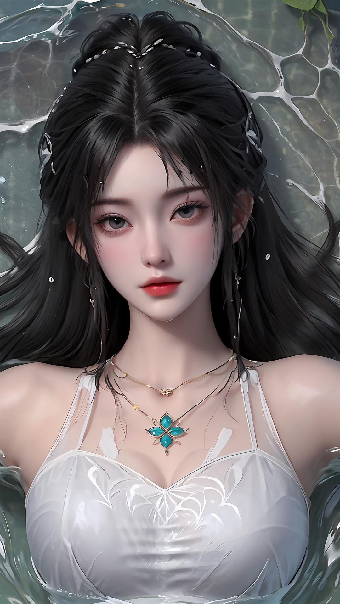 国漫女神清漪AI手机壁纸：如果还有机会再相遇，我一定会做出另一种选择！