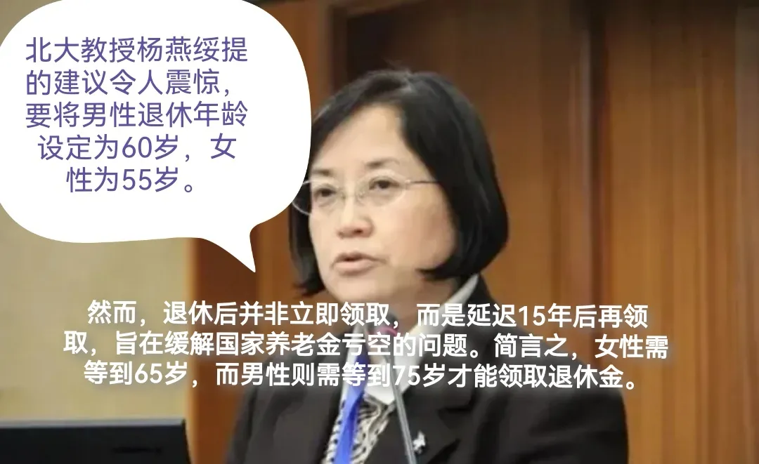 然而，并非立即领取，而是延迟15年后再领取，简言之，女性需等到65岁，而男性则需