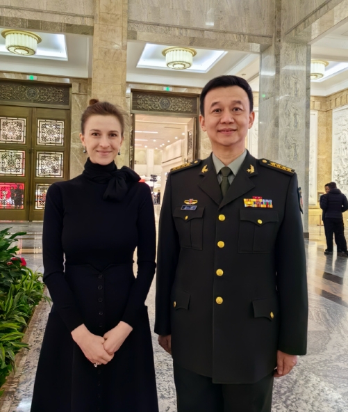 很高兴参加国防部新春招待会🐉🎉🎊