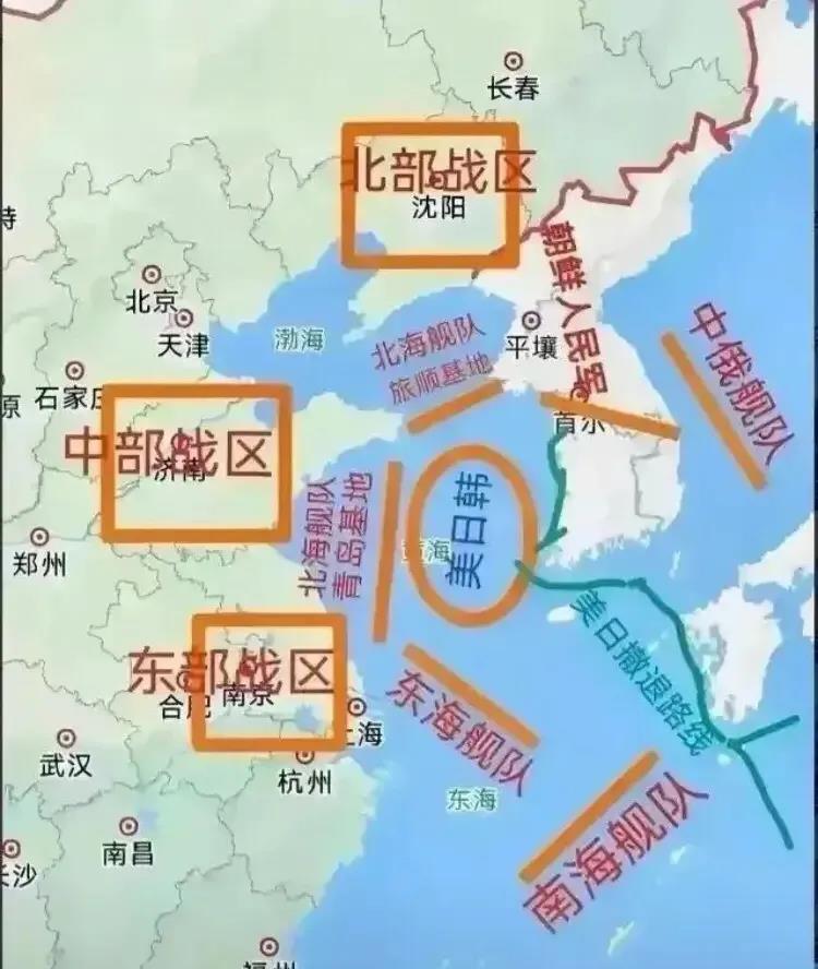 美国也疑惑啊：我就是来做个秀，你当真的来啊？ 
直捣黄龙，打架提档，美韩黄海演习
