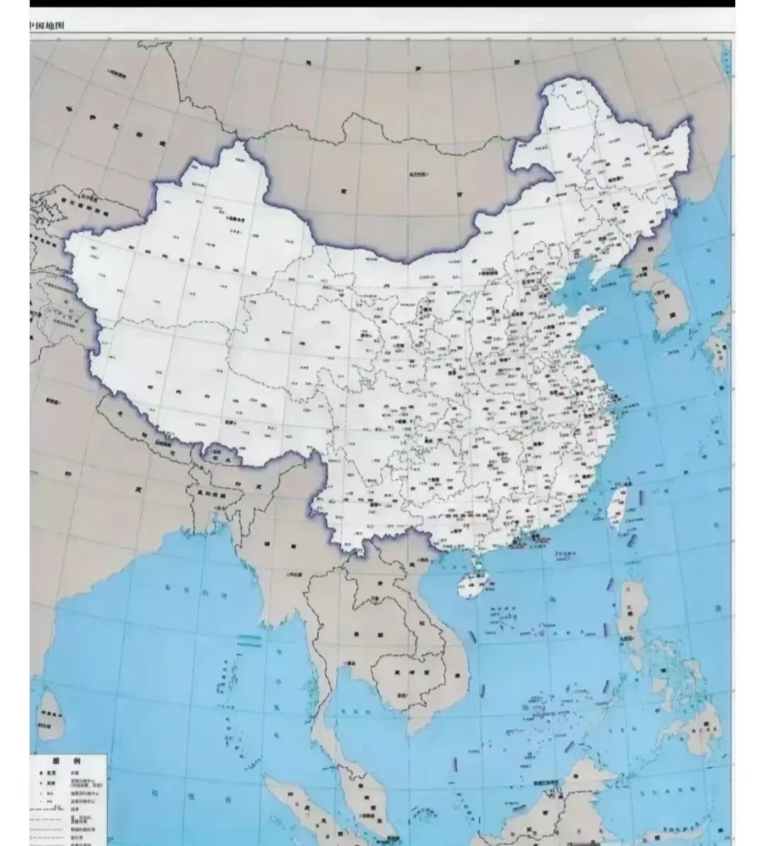 强国被抗议，弱国只能抗议！
中国新版地图出来了，截至8月31日，4个国家拒绝承认
