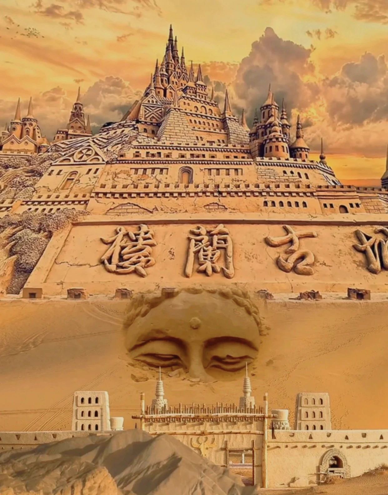 楼兰古城，不破楼兰终不还