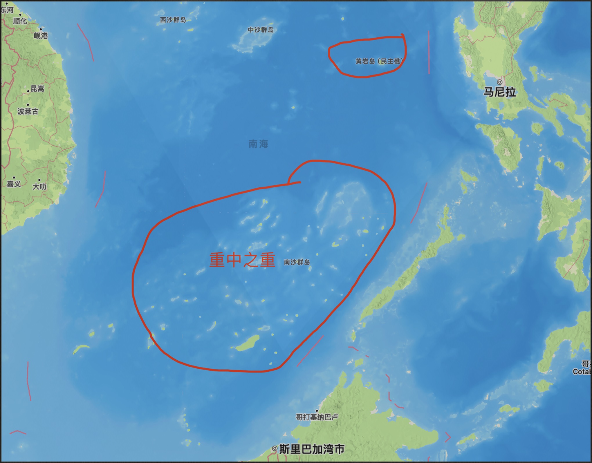 南海问题复杂，关键在南沙群岛，原因无非就3点。  
1.南沙群岛有230多个岛礁