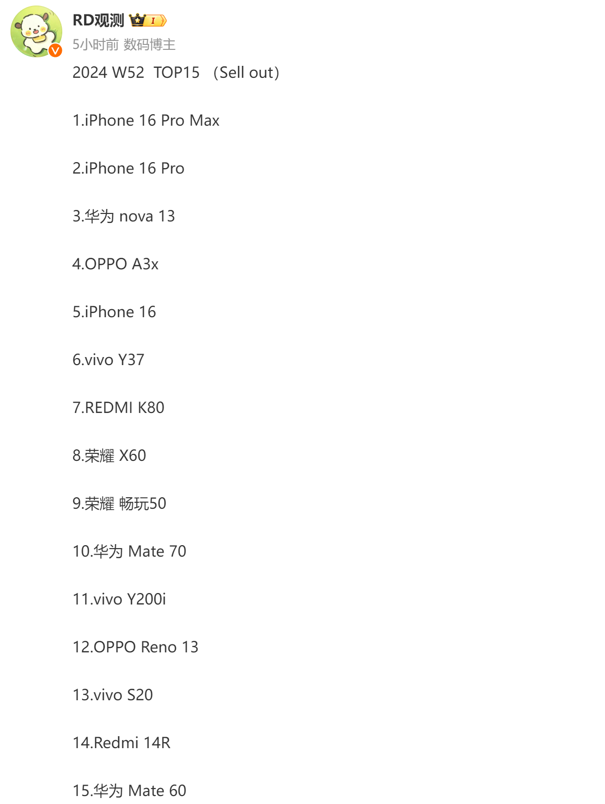 咱就是说，华为nova 13的性价比不高，但为何销量还这么好？

PS，华为no