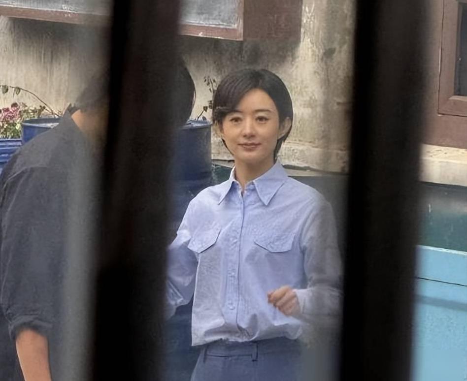 赵丽颖监狱服造型首曝光