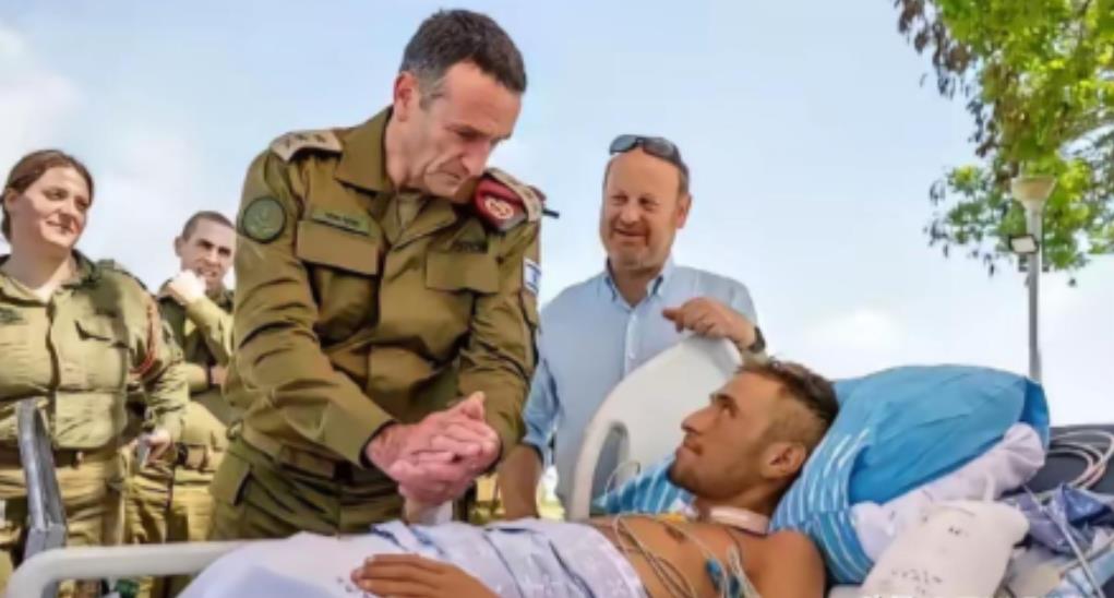 最新消息：以色列参谋长之子遭重创，永久残疾！

以色列参谋长赫兹·赫尔维的儿子，