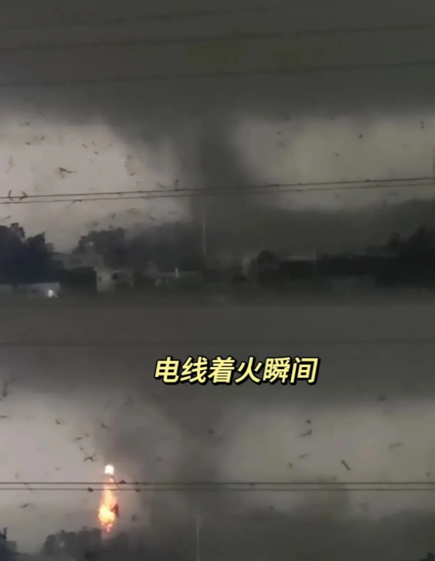 昨天刚看到广州大如拳头的冰雹砸烂房顶、汽车等的消息，今早又看到了龙卷风导致的伤亡