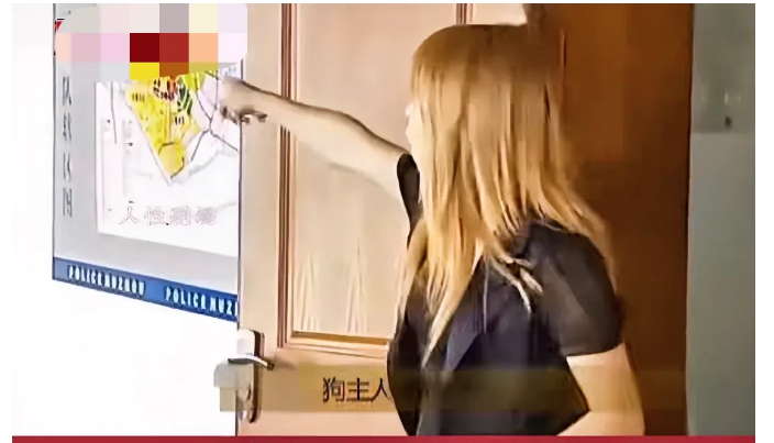 浙江湖州，一女子驾驶一辆红色的斯柯达小轿车回家时，突然间砰的一声！绿化带中突然冲