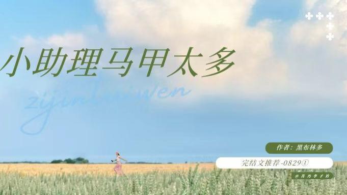 完结文｜《成魔》《小助理马甲太多》